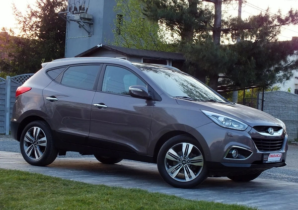 Hyundai ix35 cena 52900 przebieg: 118458, rok produkcji 2015 z Stawiszyn małe 631